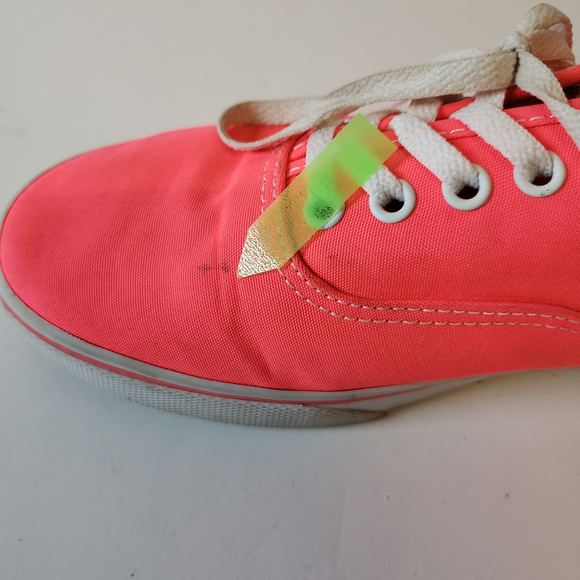Vans Unisex Lo Pro Tennis Shoes M7.5 W9 Neon Pink - Picture 7 of 7